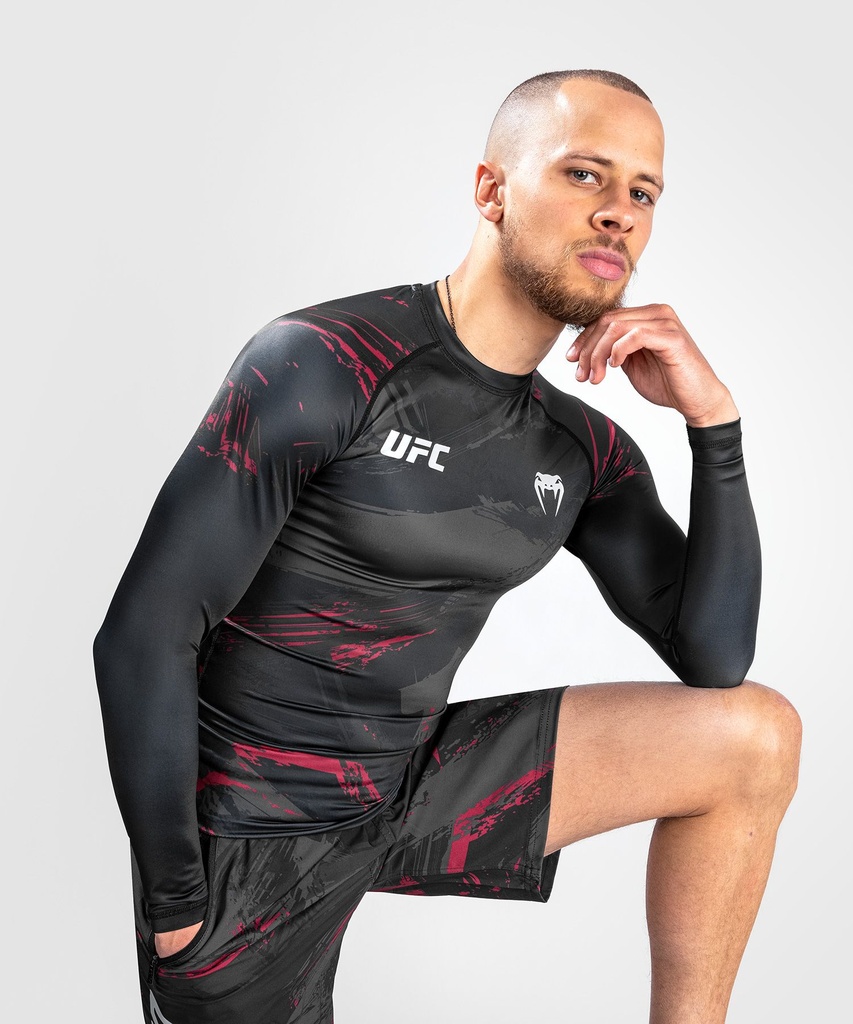 Venum Rash Guard UFC Authentic Fight Week 2.0 Performance, langarm